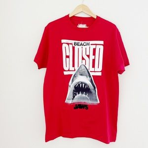 NEW Jaws “Beach Closed” Graphic Tee
